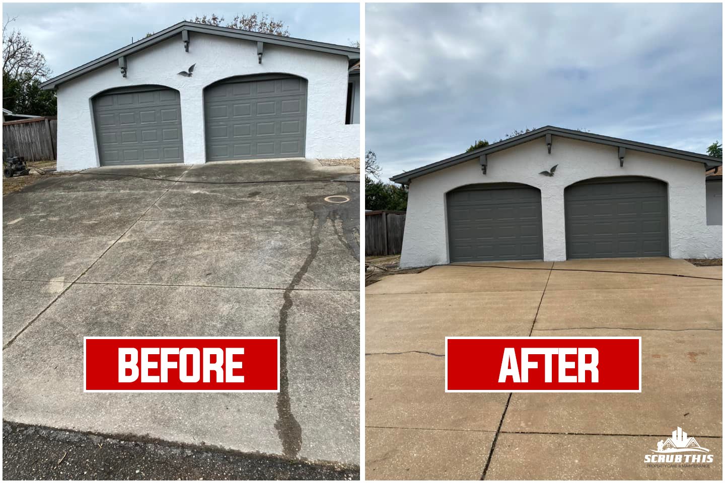 driveway pressure washing service spring hill fl