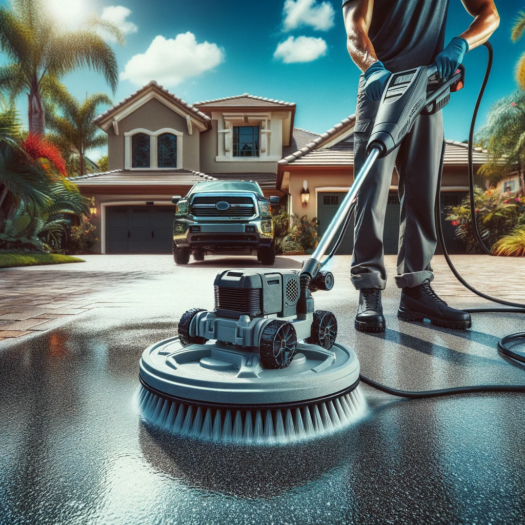 driveway power washing company